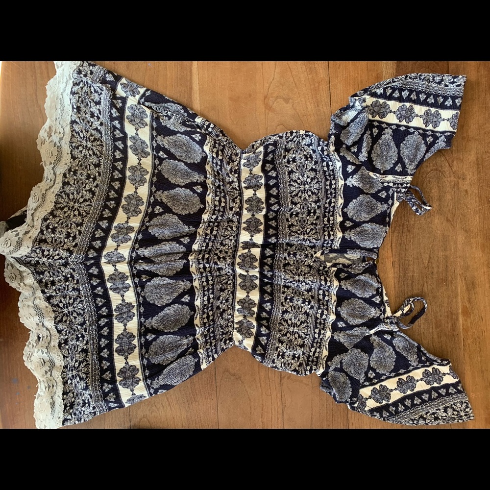 Mimi Chica Boho Romper (M)